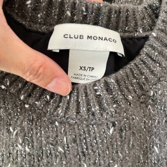Club Monaco sweater with shirt layer - Picture 3 of 3